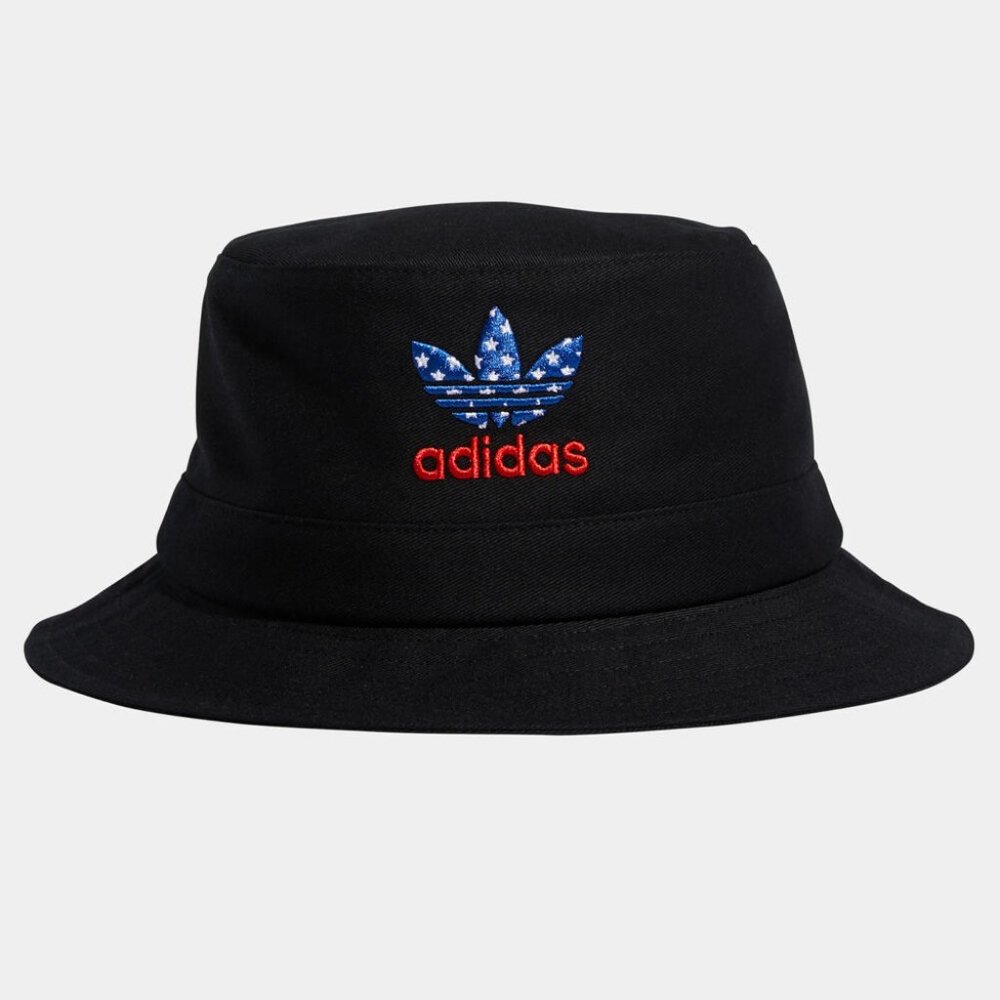 Adidas Americana Bucket Hat Men's Adidas Originals Americana Logo Hat Black